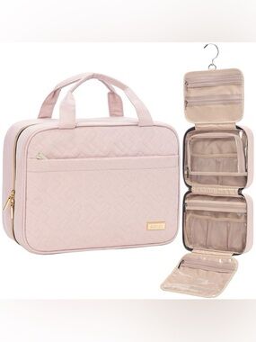 NISHEL Women’s Travel Toiletry Bag  In Pink